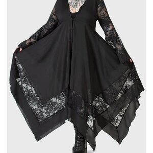 Misty Night Maxi Dress 4XL UK - 2xl US Killstar
